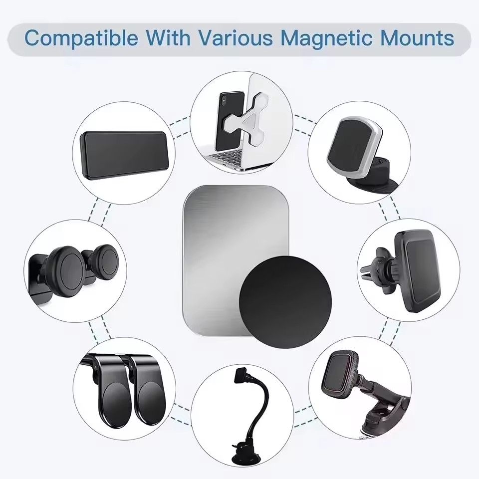 5/10 قطع من لاصقات الأقراص الم - مراجعة Phone Accessories Holder Car وسعره