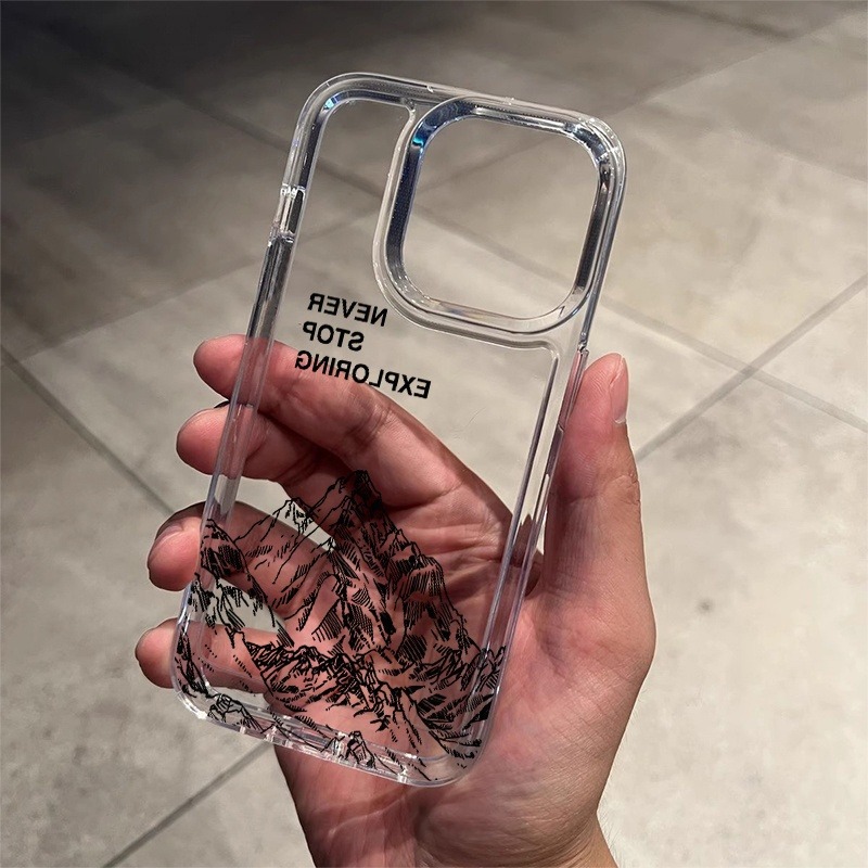غطاء هاتف شفاف ناعم بتصميم خطو - مراجعة Apple Iphone 15 وسعره