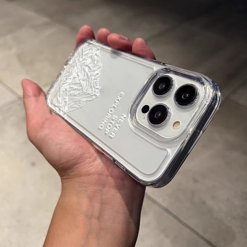 غطاء هاتف شفاف ناعم بتصميم خطو - مراجعة Apple Iphone 15 وسعره