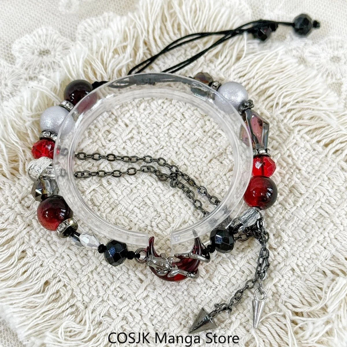 سلسلة هاتف على شكل سوار مصنوع  - مراجعة Phone Accessories Charms وسعره