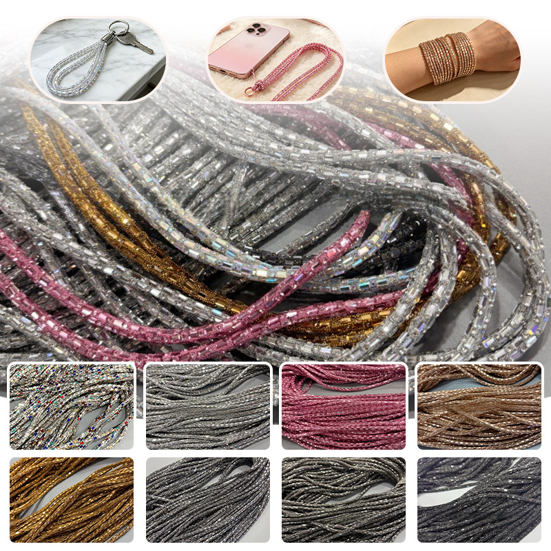 حبل زينة من الخرز الزجاجي المر - مراجعة Phone Accessories Charms وسعره