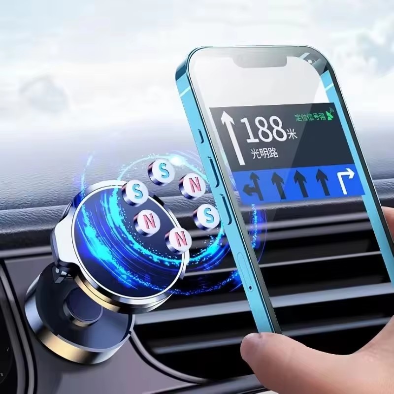 حامل سيارة مغناطيسي قابل للطي  - مراجعة Phone Accessories Holder Car وسعره